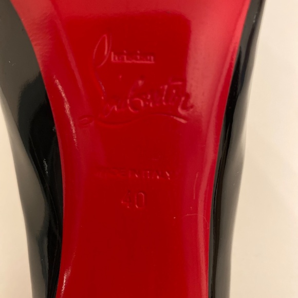 *Like NEW* Christian Louboutin Hot Chick 100MM Pumps 10 US/40 EU - Picture 5 of 7